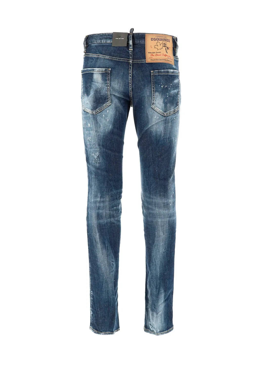 Dsquared2 Slim Cut Distressed Jeans