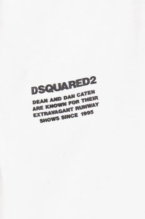 Dsquared2 Slogan Print Crewneck T-Shirt