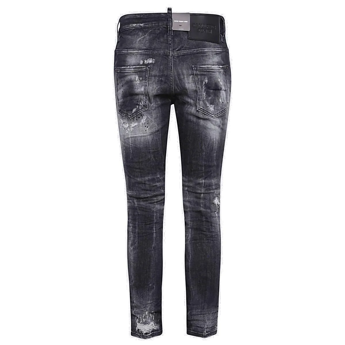 Dsquared2 Straight Leg Distressed Jeans