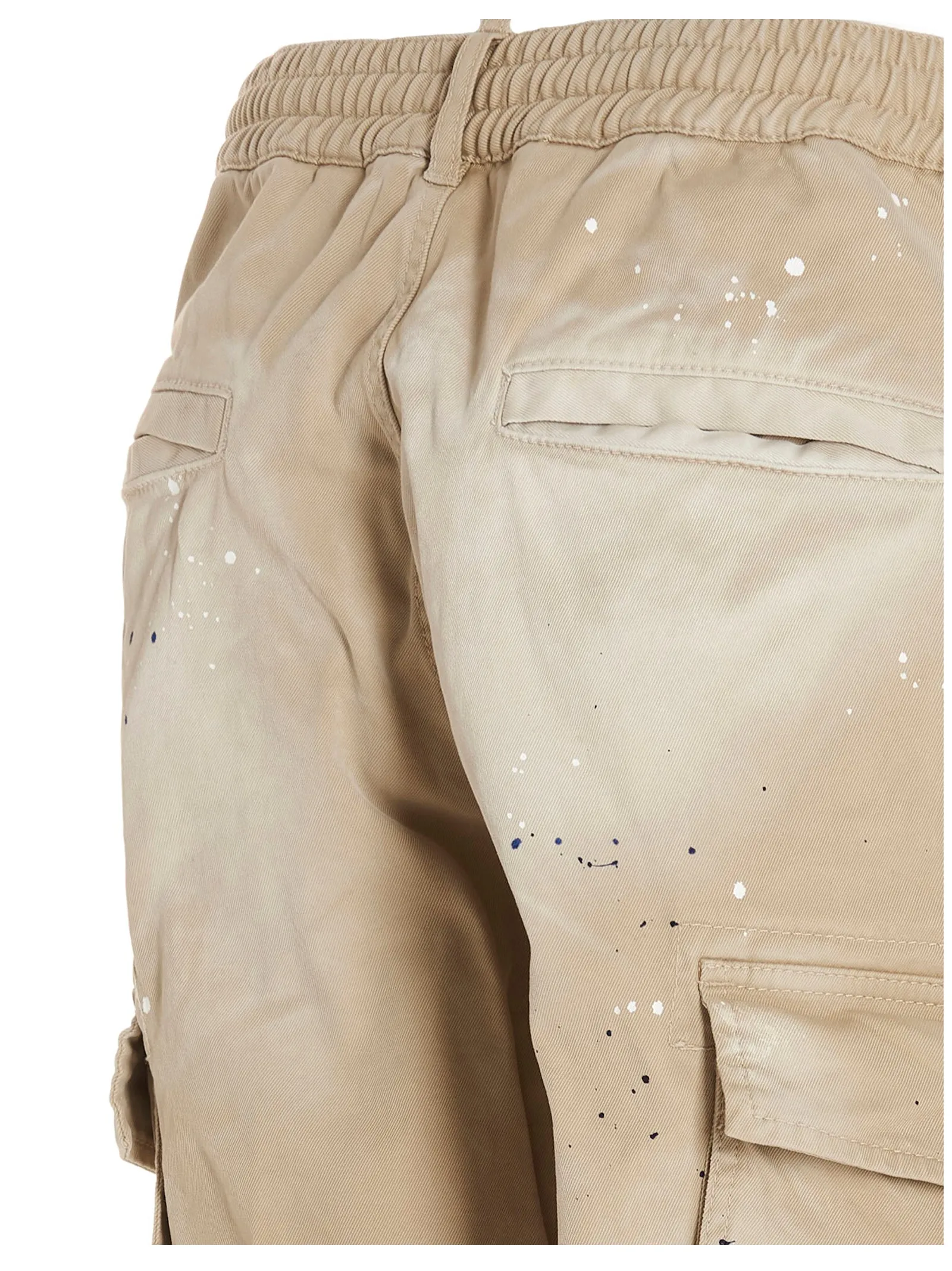 Dsquared2 Tie-Dye High Waist Cargo Pants