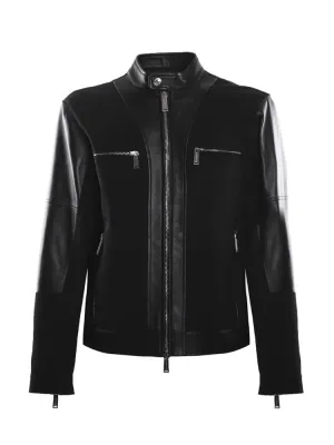 Dsquared2 Zip-Up Biker Jacket