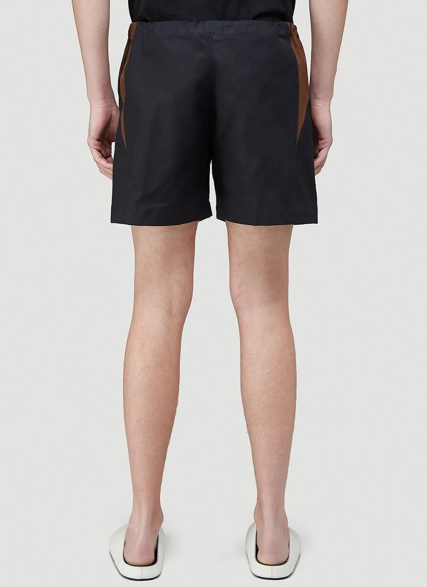 EDEN Power Corp Kalkeri Panelled Shorts
