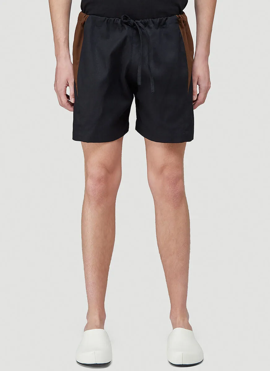 EDEN Power Corp Kalkeri Panelled Shorts