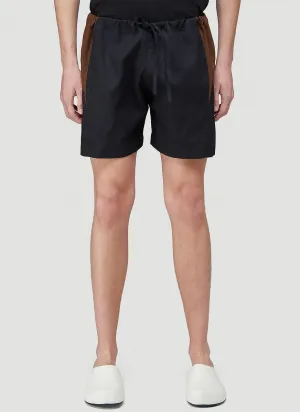EDEN Power Corp Kalkeri Panelled Shorts