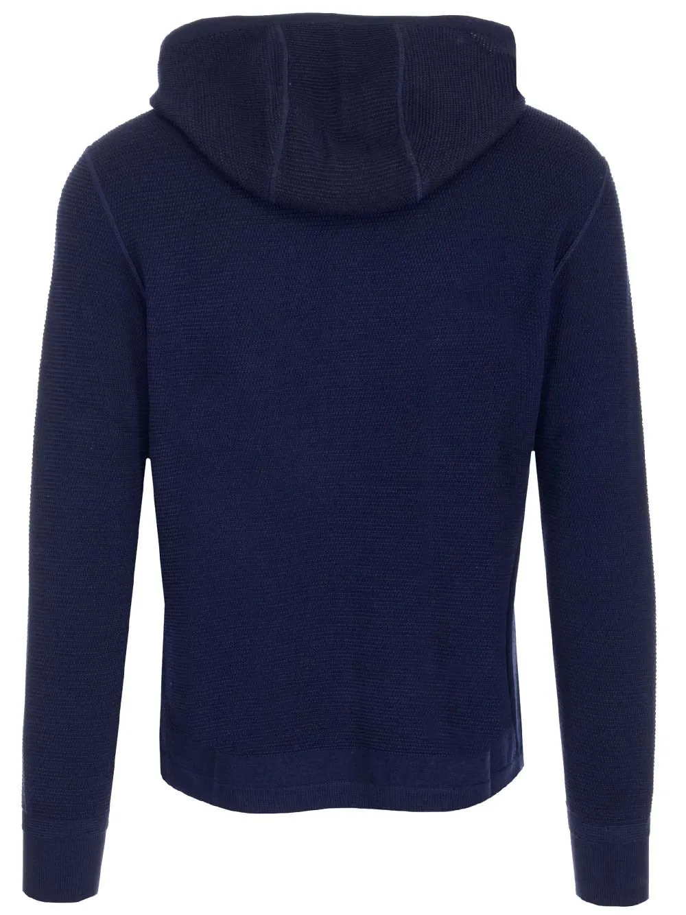 Ermenegildo Zegna Hooded Drawstring Zipped Jacket