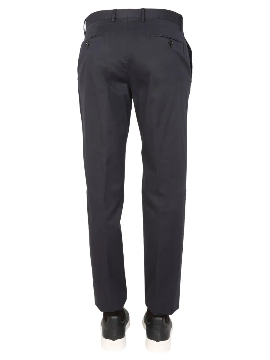 Ermenegildo Zegna Mid-Rise Straight Leg Pants