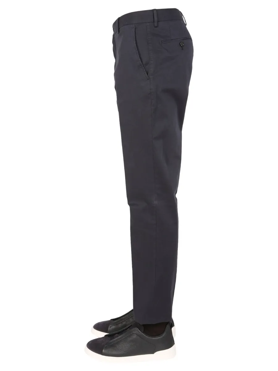 Ermenegildo Zegna Mid-Rise Straight Leg Pants