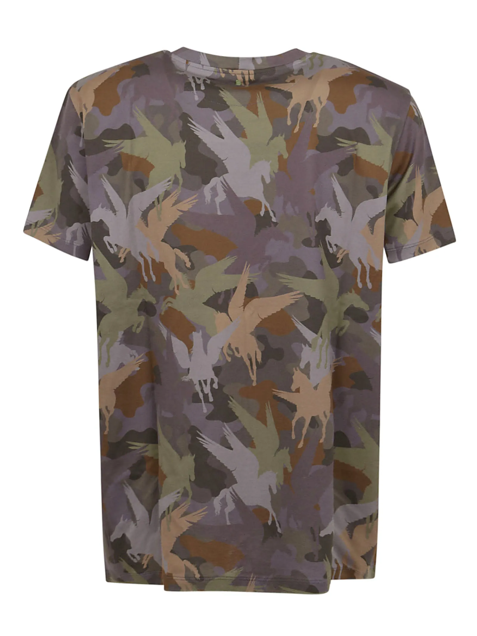 Etro Camouflage Printed Crewneck T-Shirt