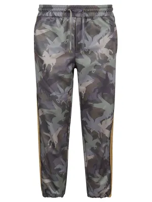 Etro Camouflage Printed Drawstring Pants