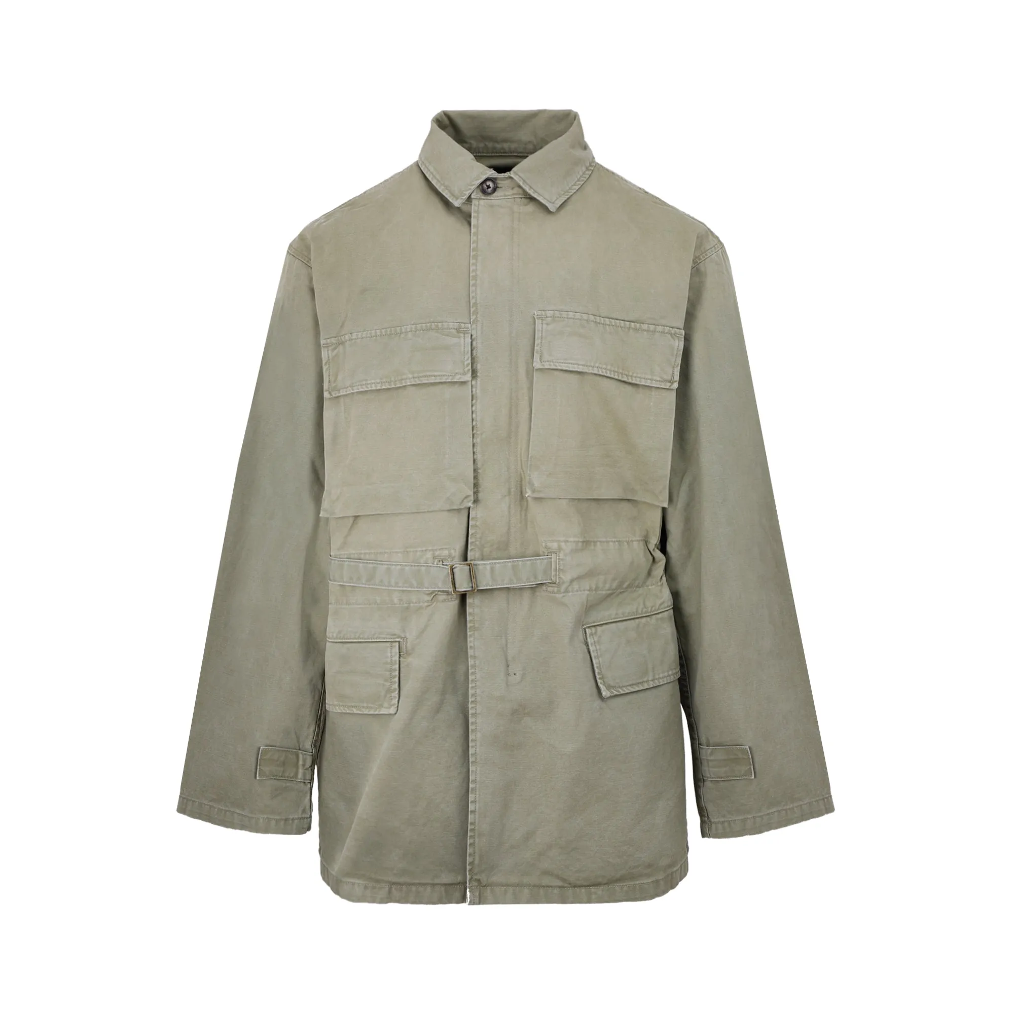 Fear of God Pocket Detailed Belted Army Jacket