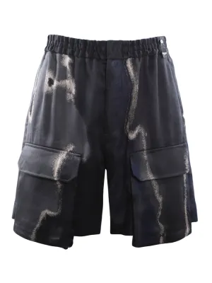 Fendi Bermuda Jacquard Shorts