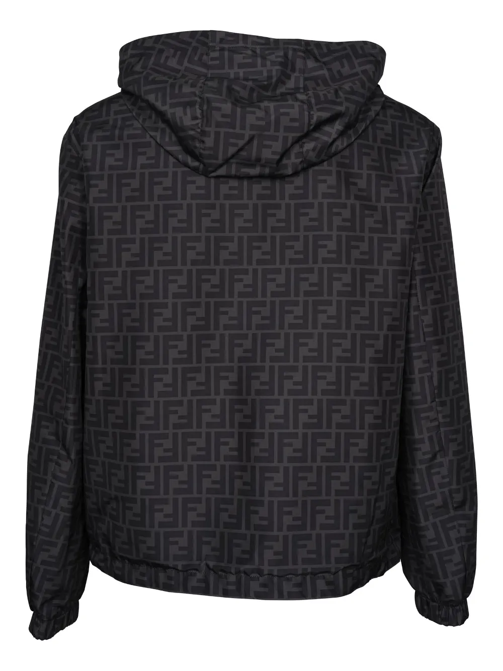 Fendi FF Printed Hooded Jacket