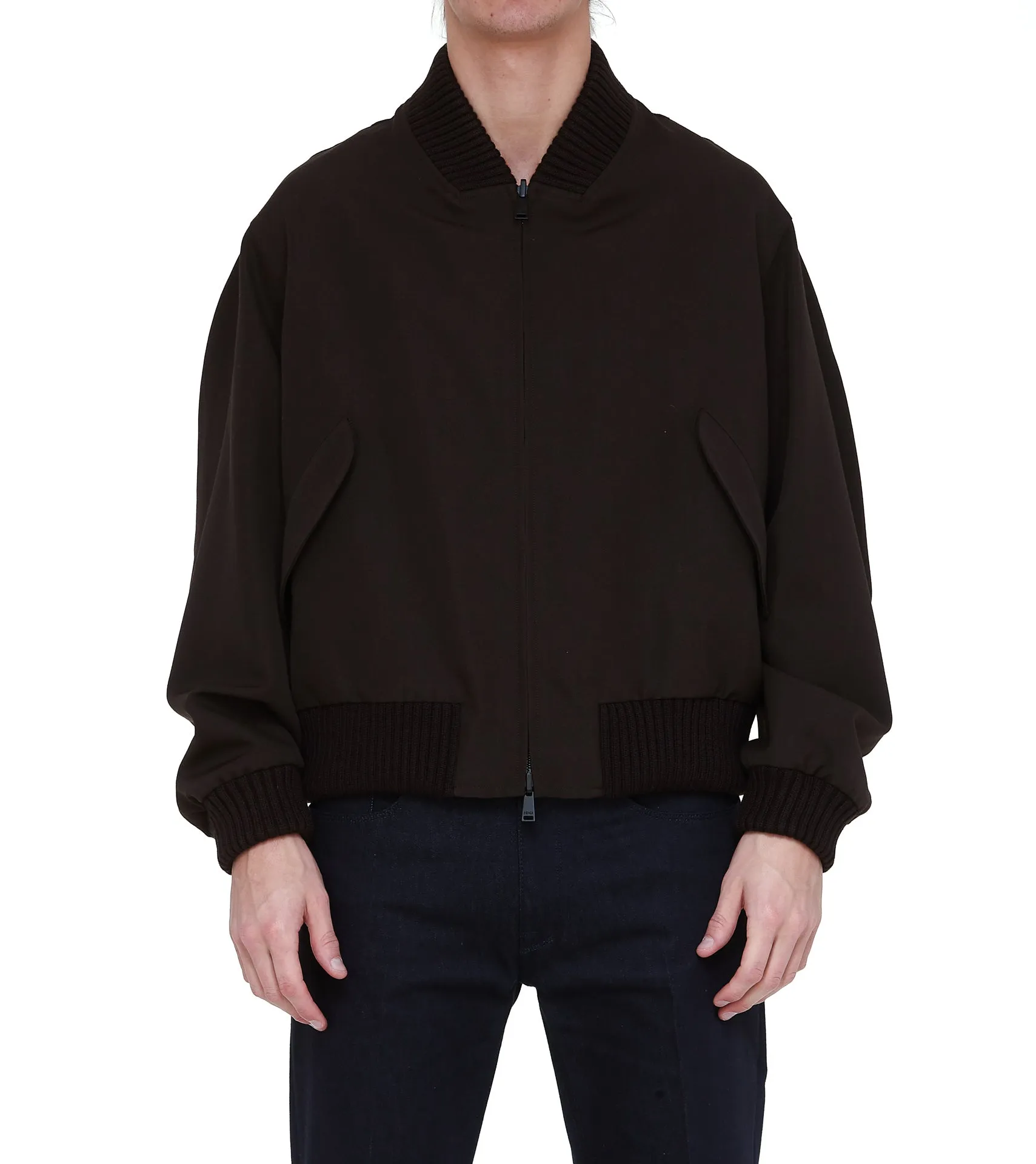 Fendi Reversible Zipped Bomber Jacket