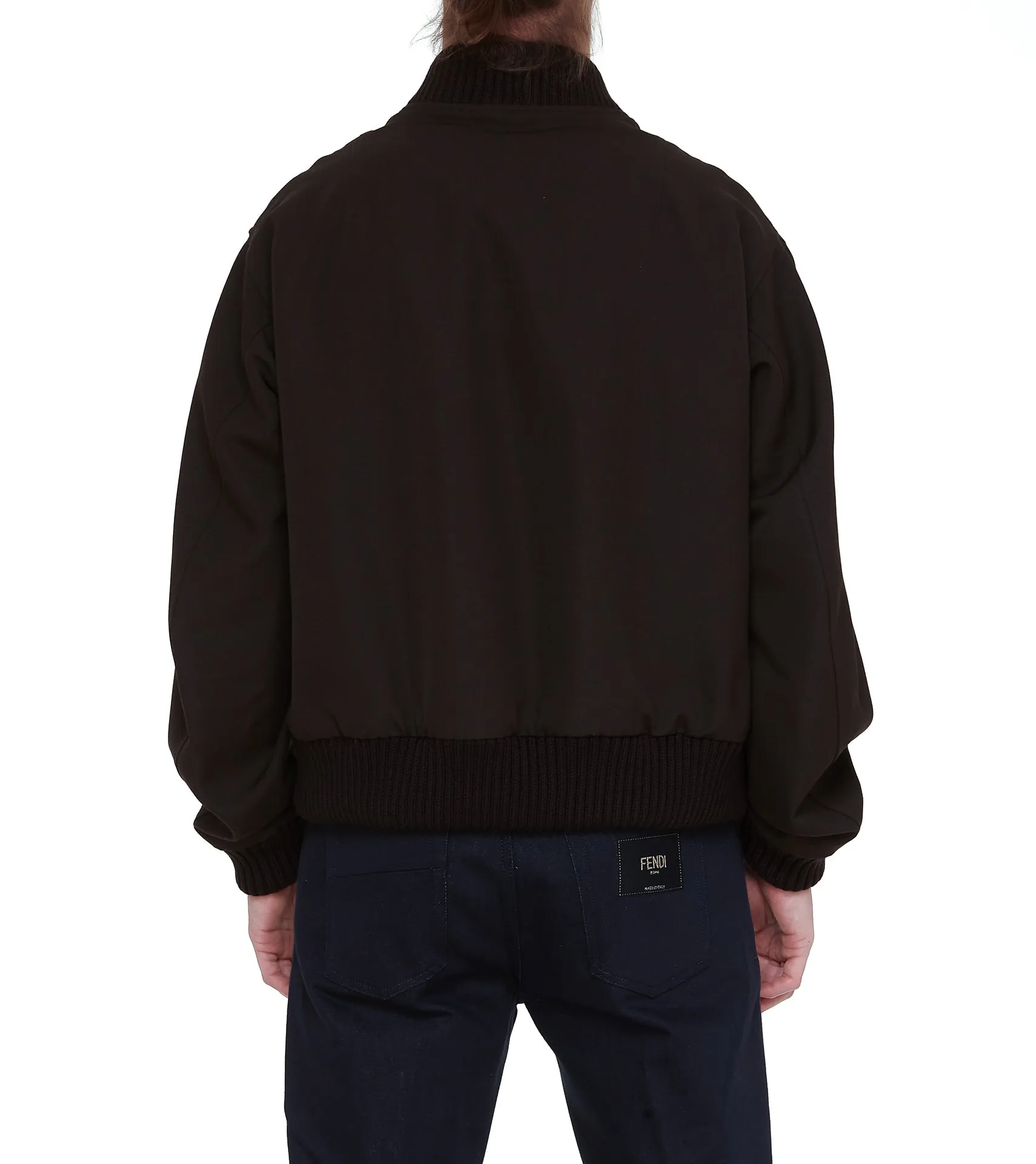 Fendi Reversible Zipped Bomber Jacket