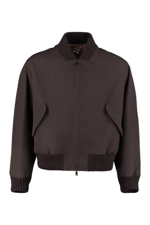Fendi Reversible Zipped Bomber Jacket
