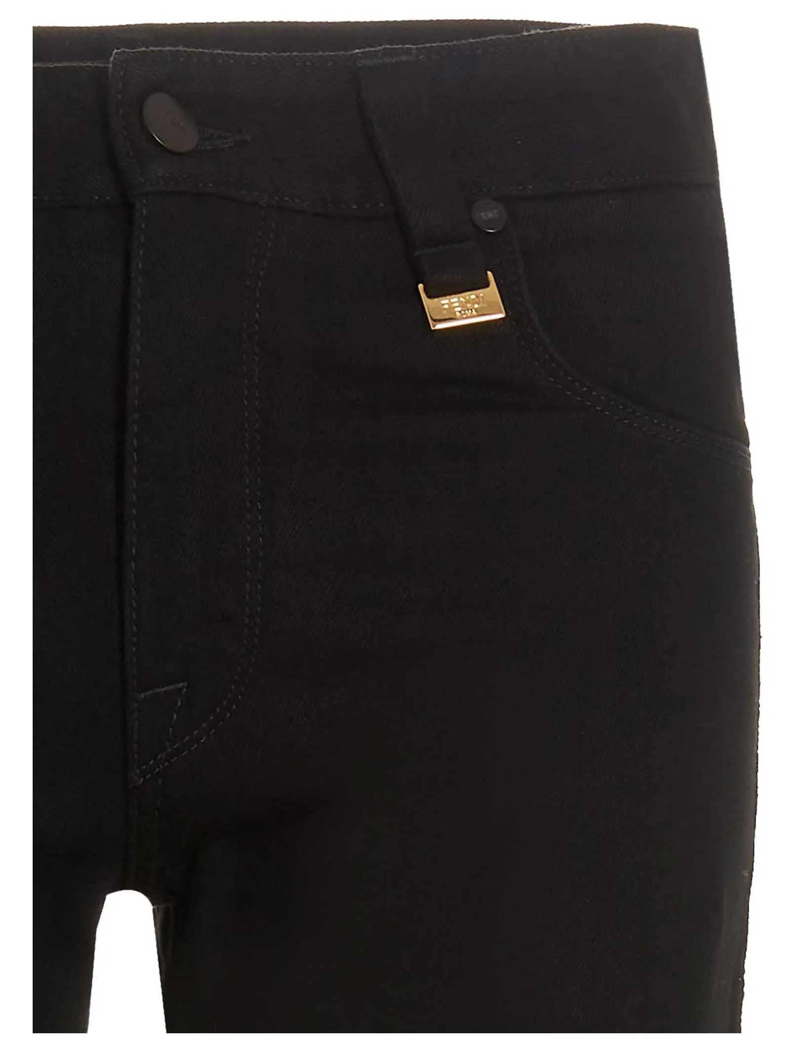 Fendi Straight Leg Denim Jeans