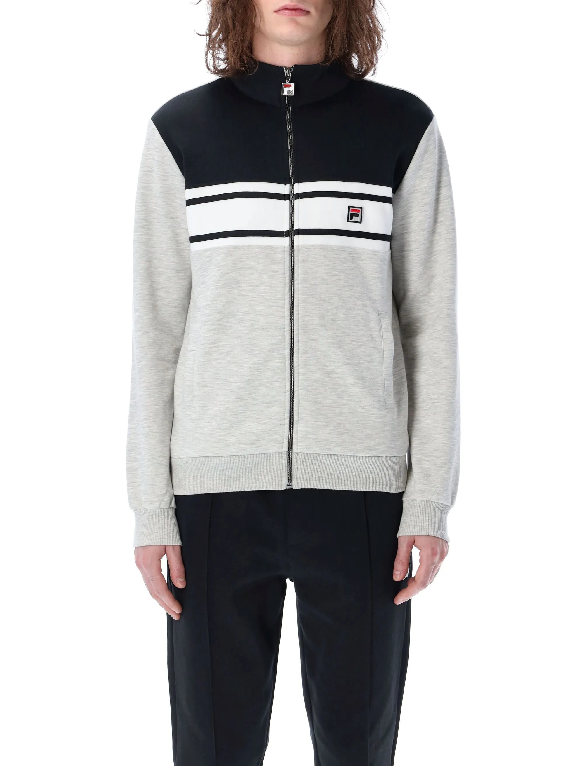 Fila Boulogne Full Zip Logo Embroidered Jacket