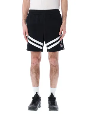 Fila Zugo Logo Embroidered Straight Leg Short