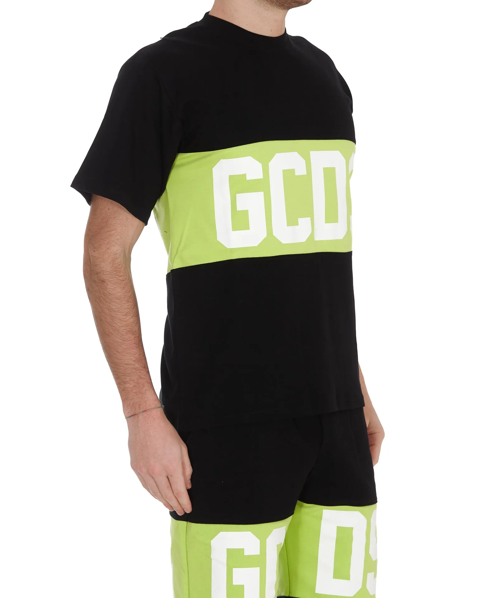 GCDS Band Logo Print T-Shirt