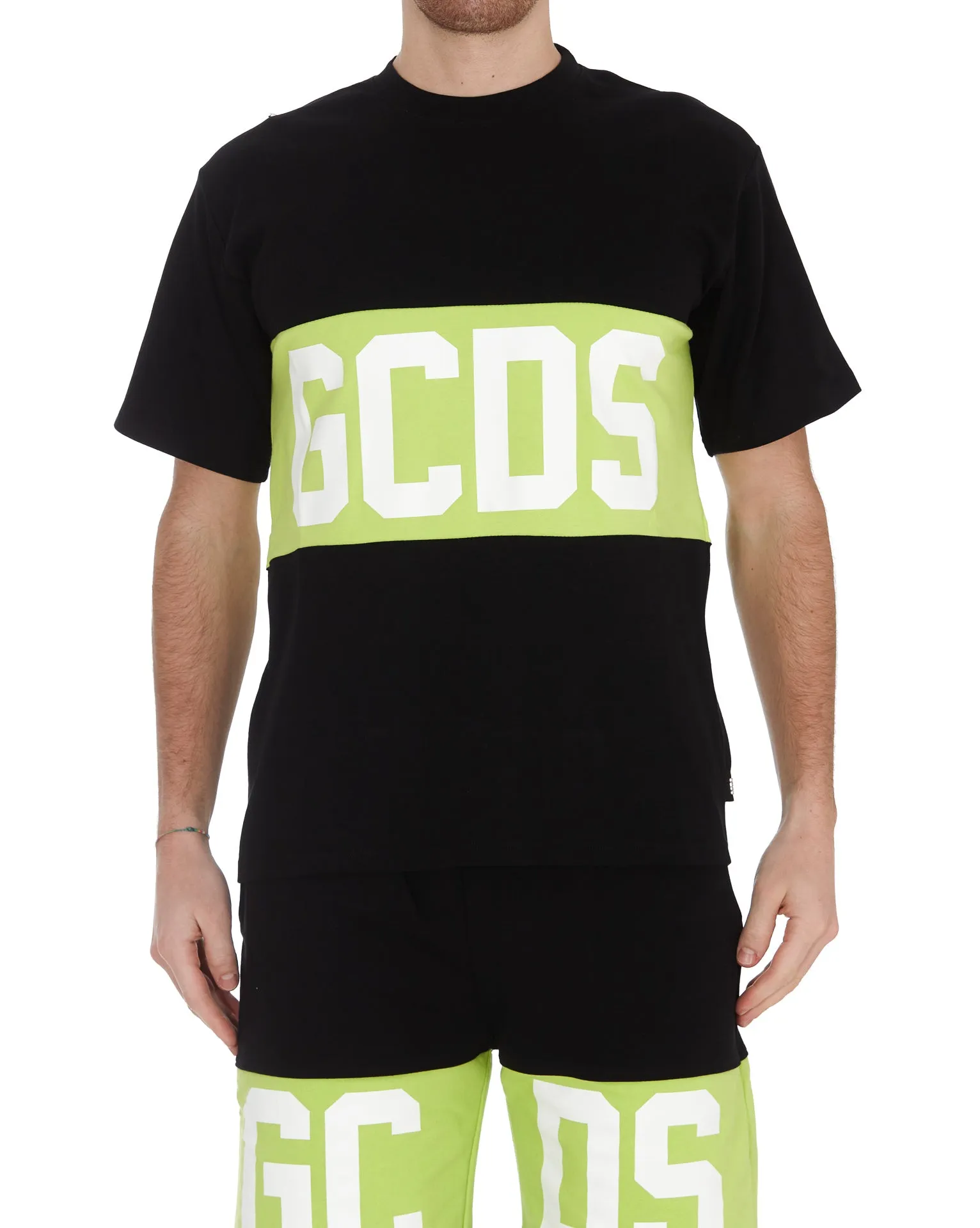 GCDS Band Logo Print T-Shirt