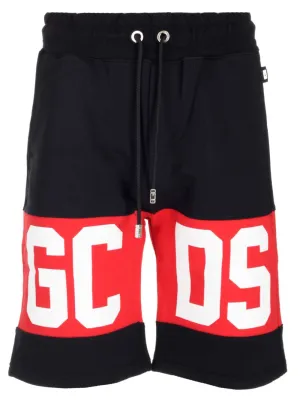 GCDS Logo Band Track Shorts