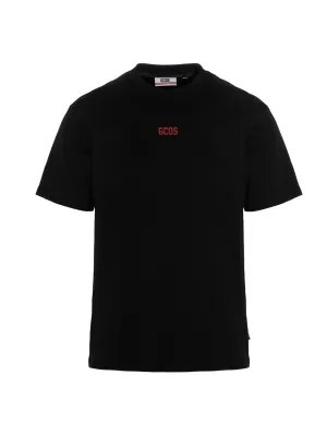 GCDS Logo Detailed Crewneck T-Shirt