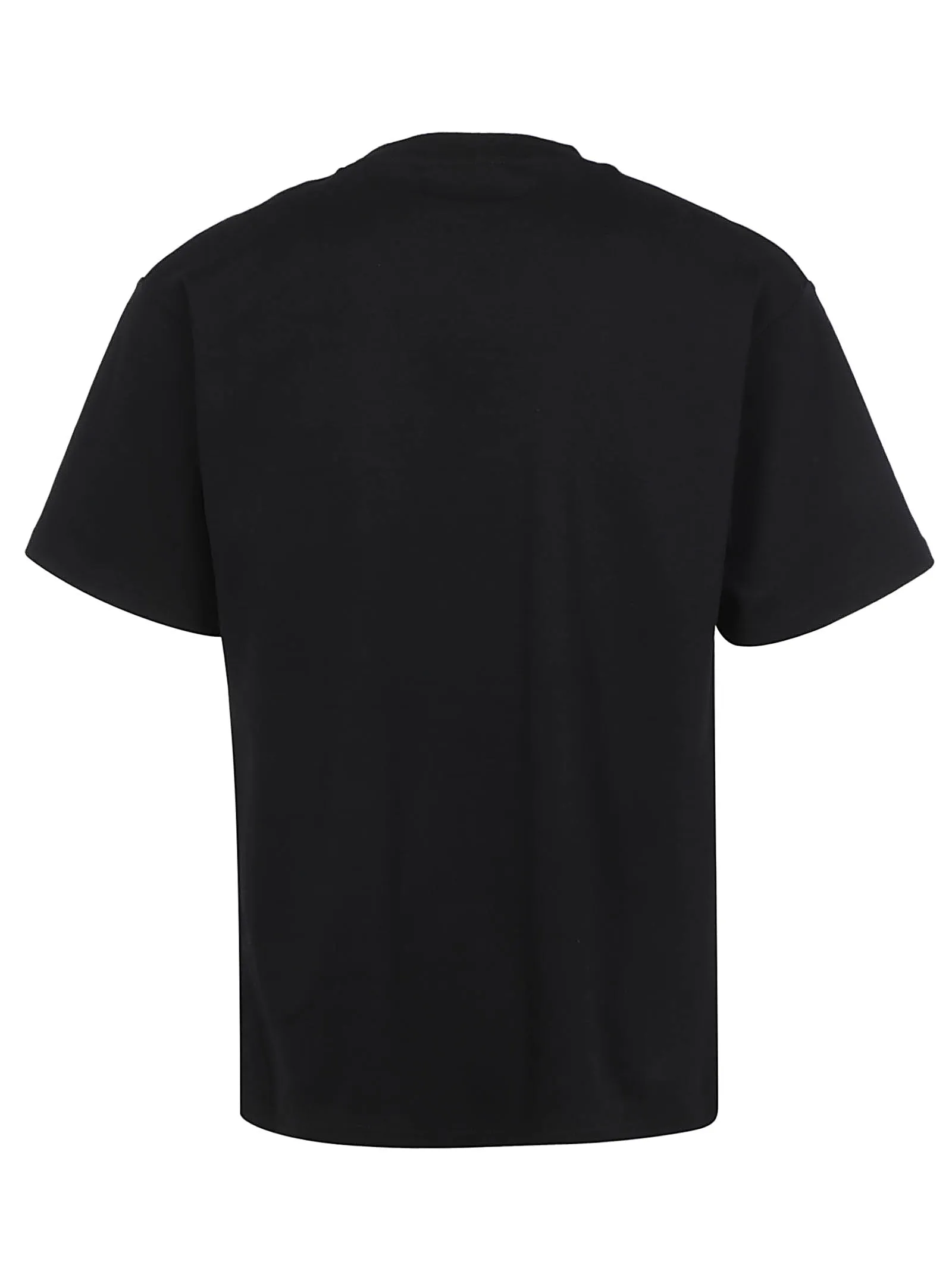 GCDS Logo Embroidered Crewneck T-Shirt