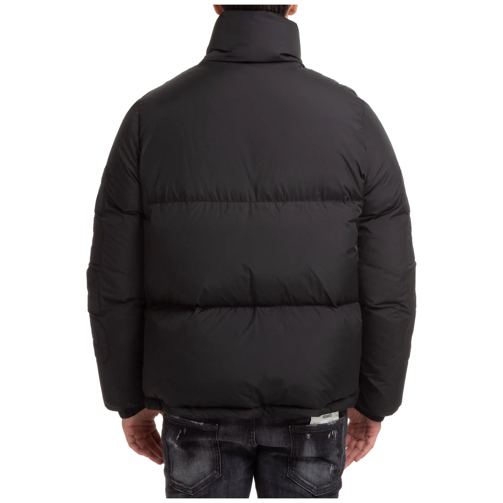 GCDS Logo Embroidered Down Jacket