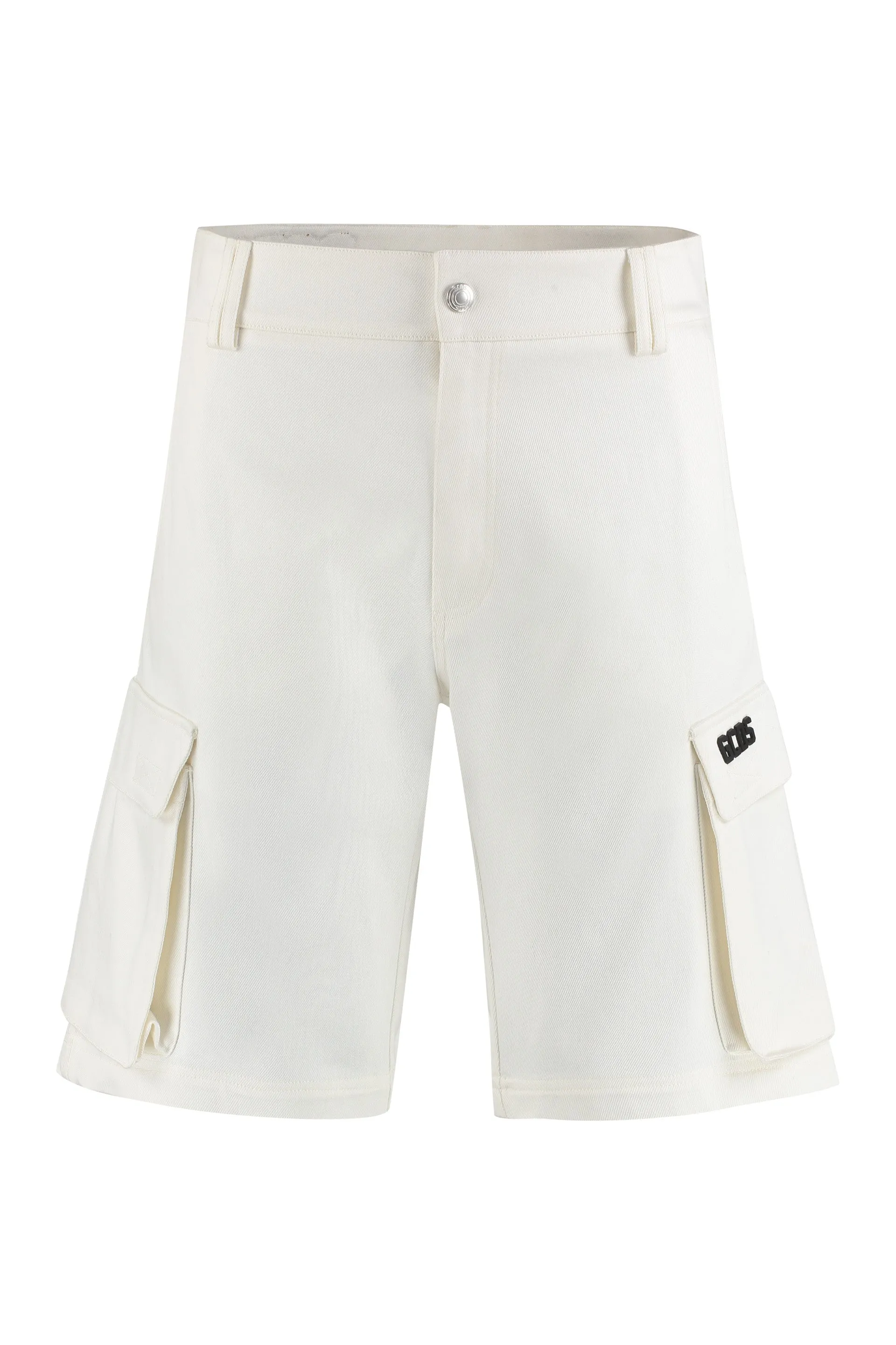 GCDS Logo Patch Cargo Shorts