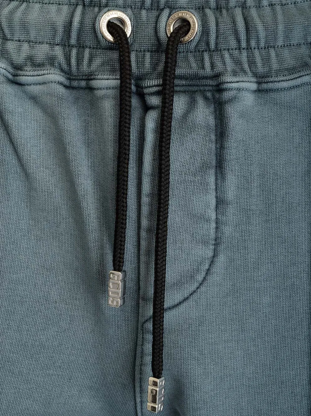 GCDS Overdyed Logo Band Shorts