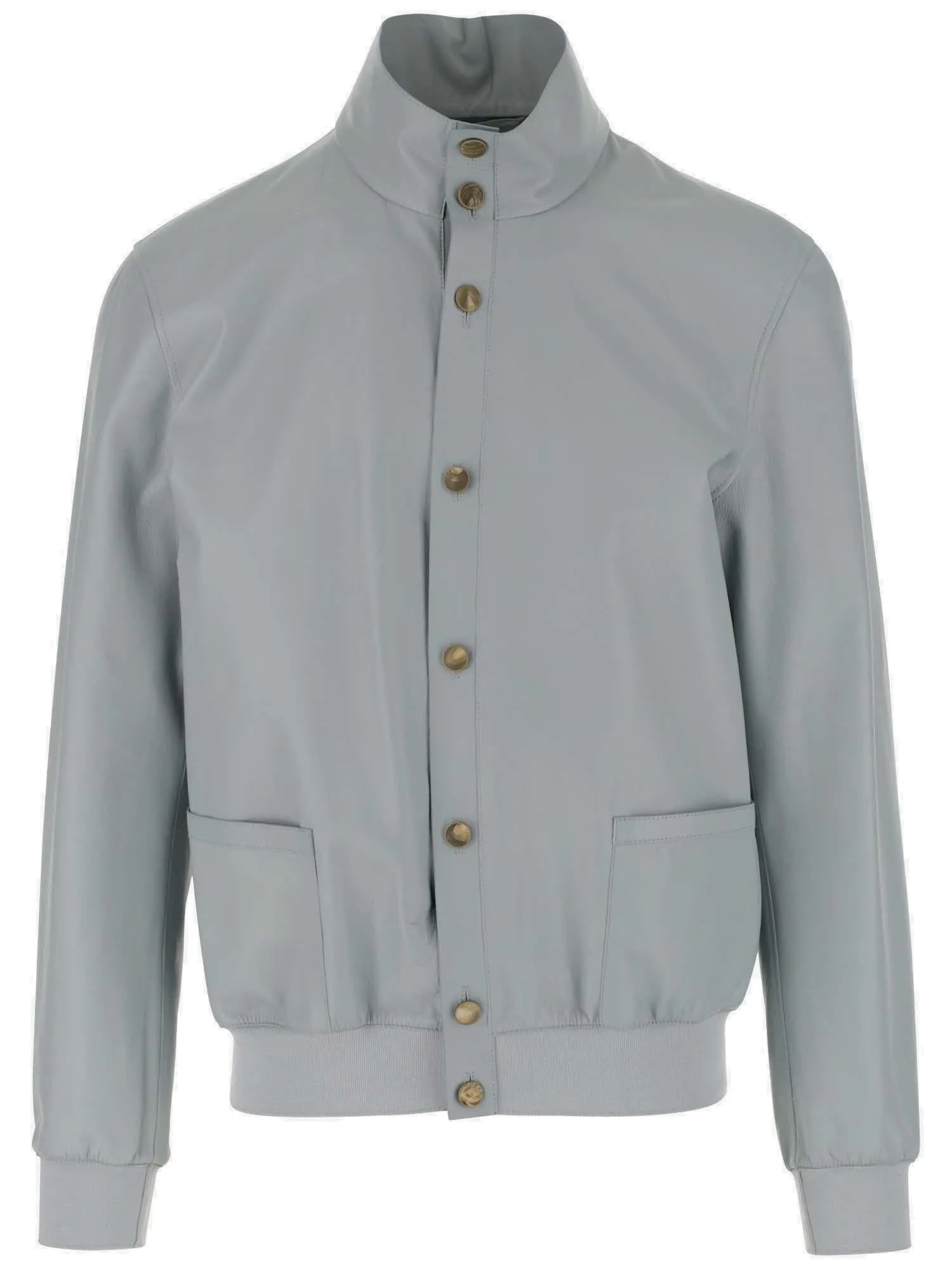 Giorgio Armani Buttoned Bomber Jacket