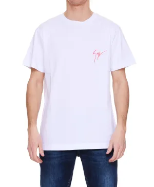 Giuseppe Zanotti Logo Printed Crewneck T-Shirt