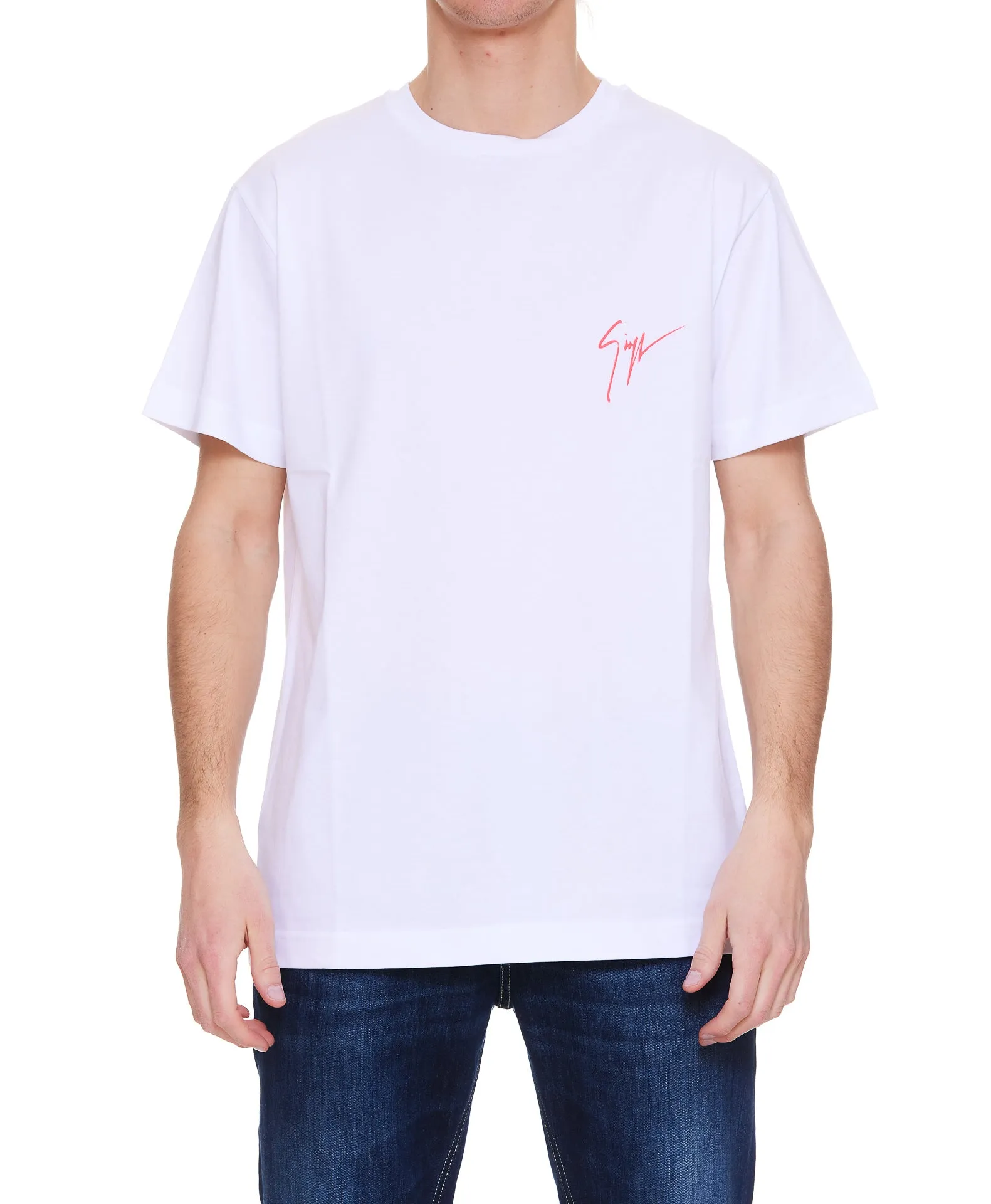 Giuseppe Zanotti Logo Printed Crewneck T-Shirt