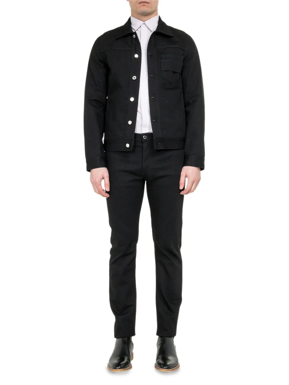 Givenchy Logo Patch Straight-Leg Jeans