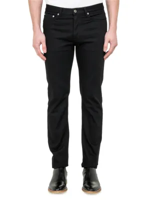 Givenchy Logo Patch Straight-Leg Jeans