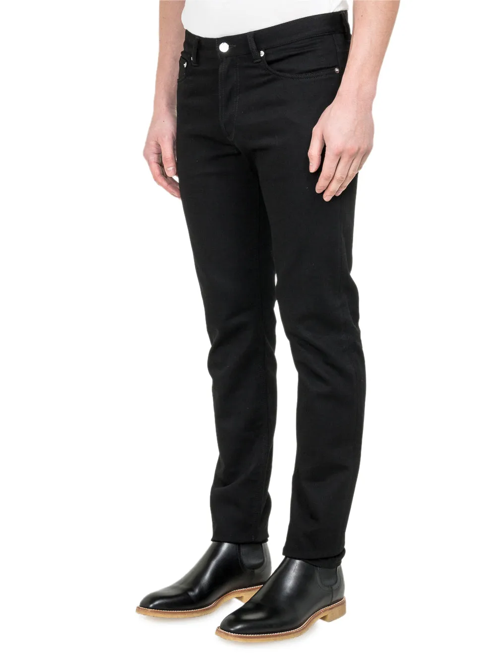 Givenchy Logo Patch Straight-Leg Jeans