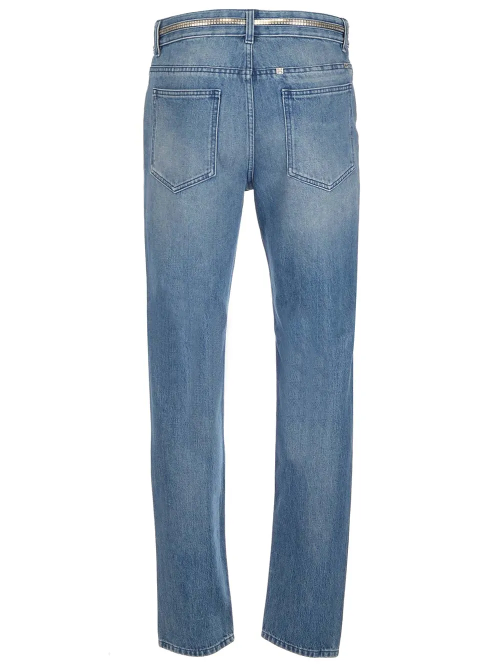 Givenchy Zip-Detailed Straight Leg Jeans