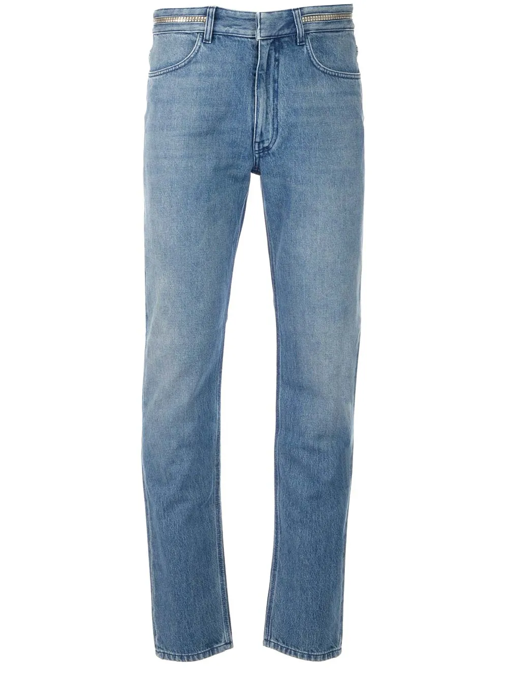 Givenchy Zip-Detailed Straight Leg Jeans