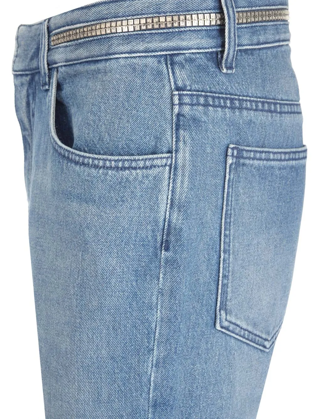 Givenchy Zip-Detailed Straight Leg Jeans