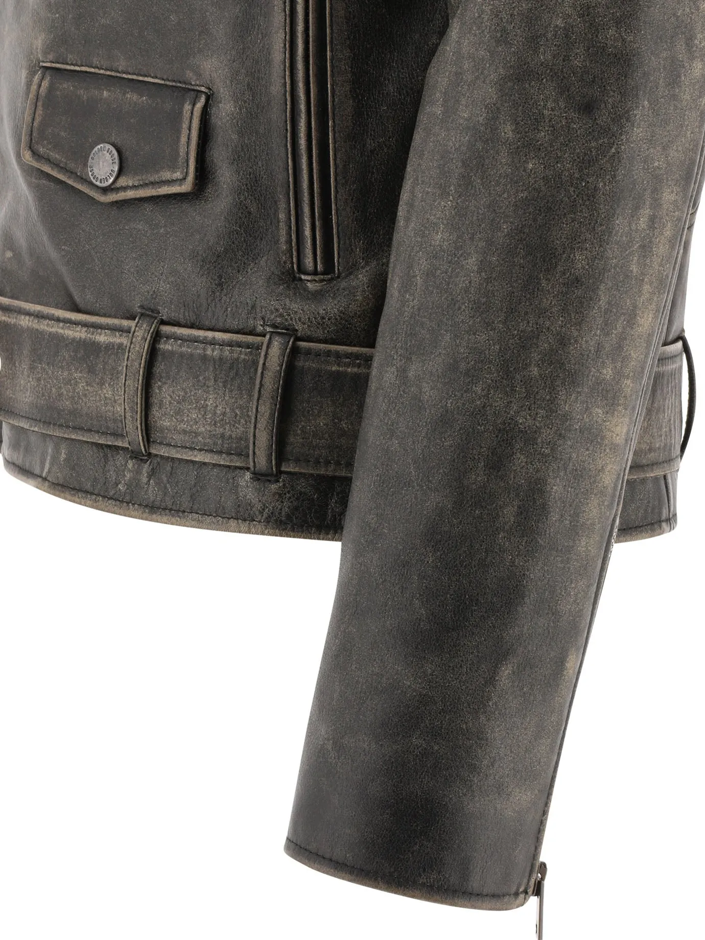 Golden Goose Deluxe Brand Chiodo Leather Jacket