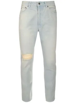 Golden Goose Deluxe Brand Distressed Logo Patch Jeans