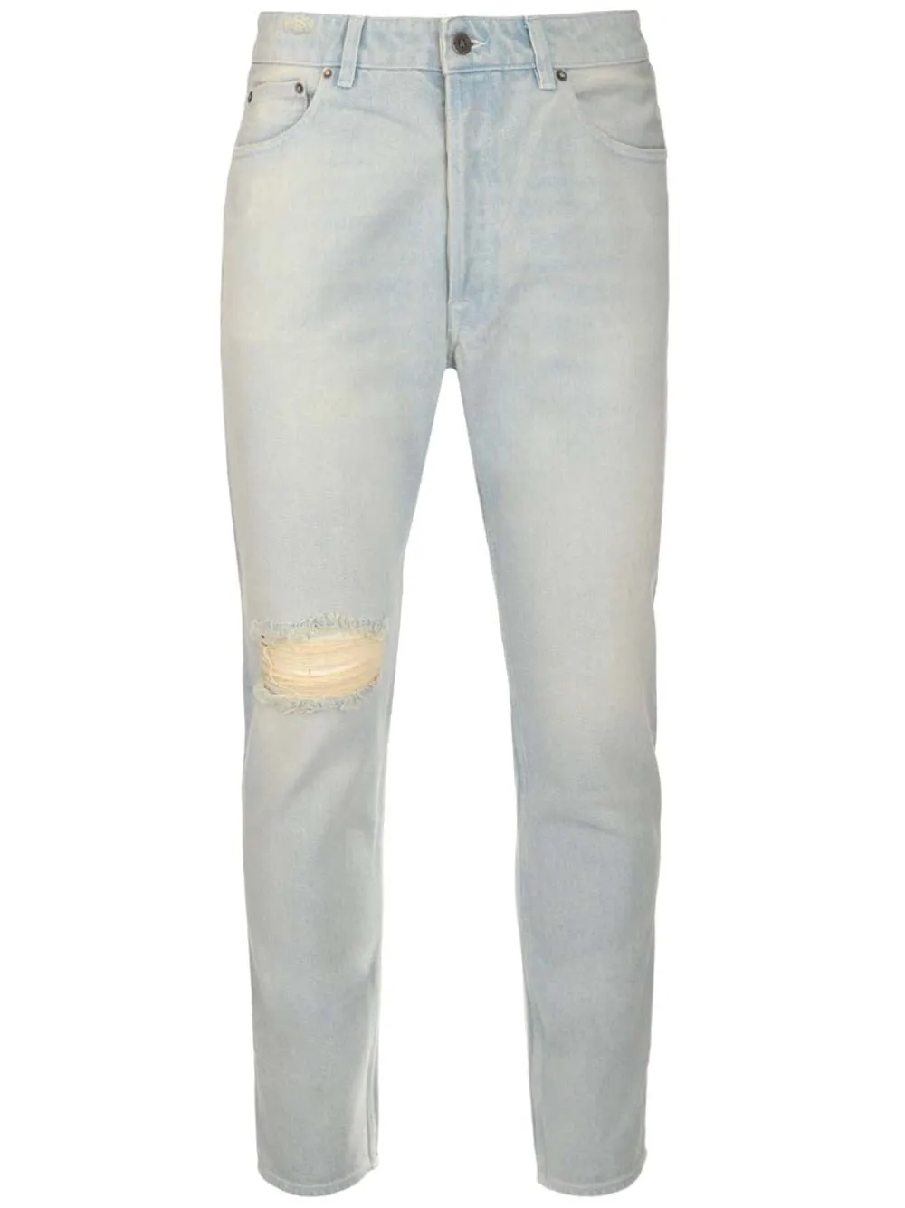 Golden Goose Deluxe Brand Distressed Logo Patch Jeans