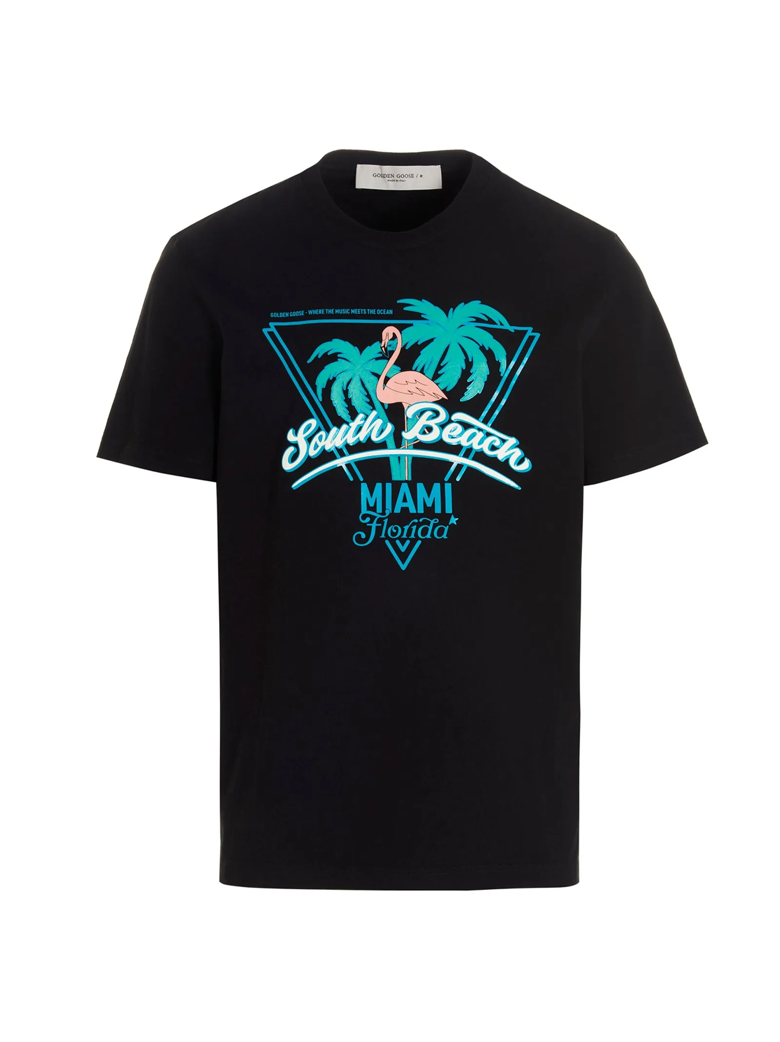 Golden Goose Deluxe Brand Graphic Printed Crewneck T-Shirt
