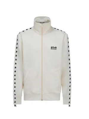 Golden Goose Deluxe Brand Star Tape Zipped Jacket