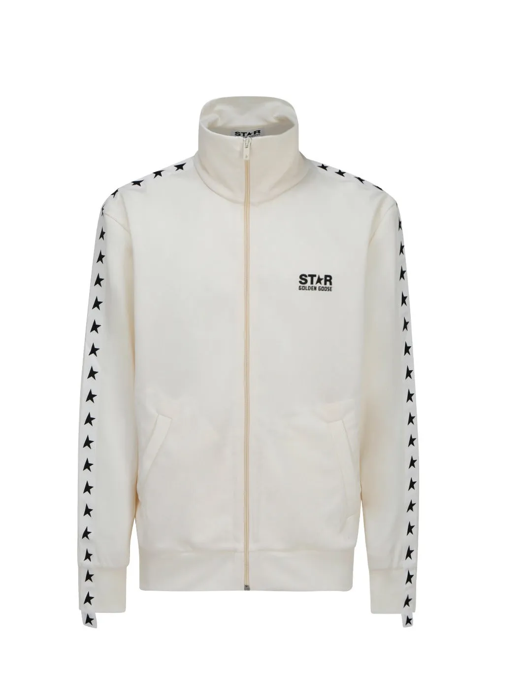 Golden Goose Deluxe Brand Star Tape Zipped Jacket