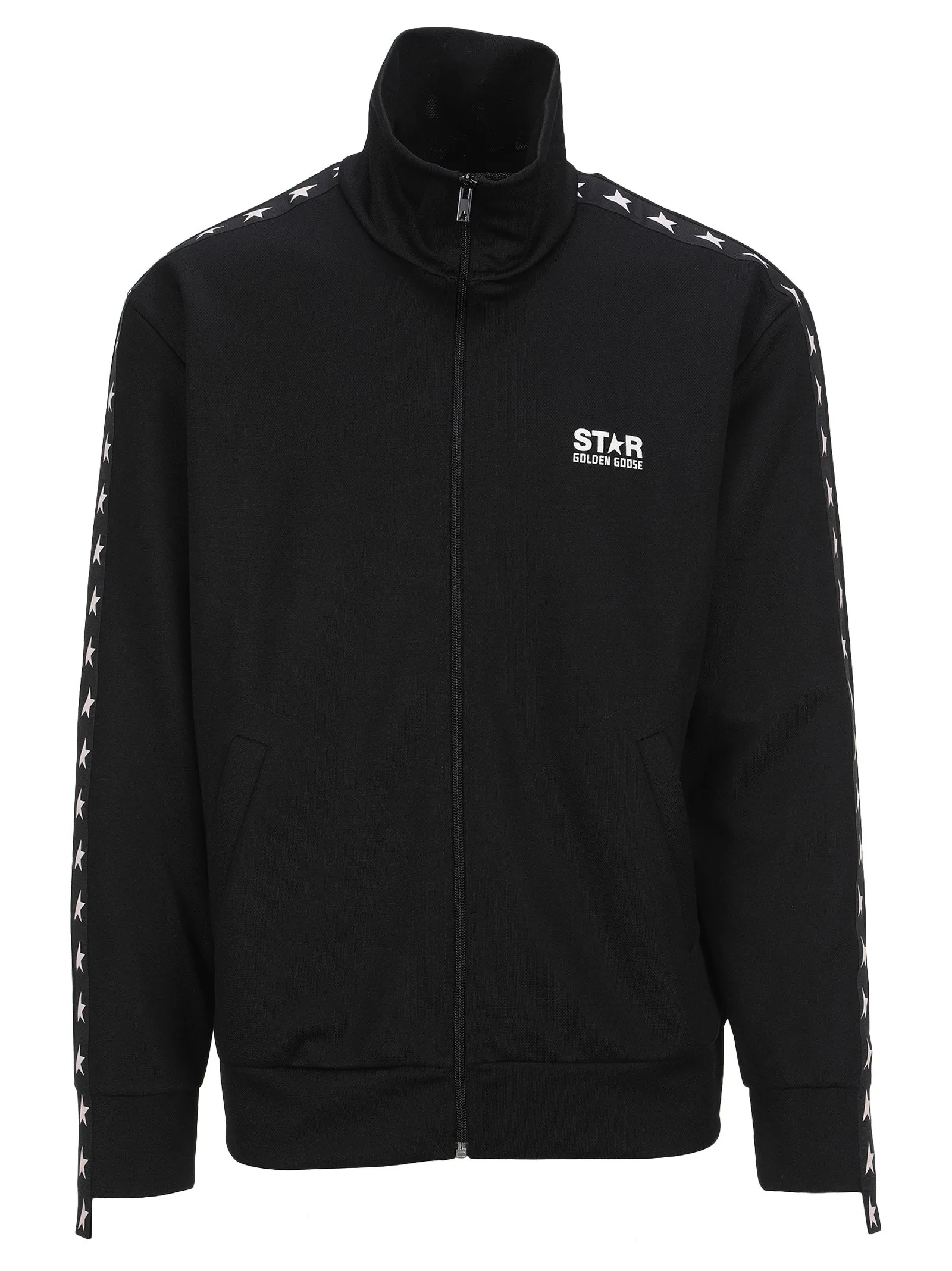 Golden Goose Deluxe Brand Star Tape Zipped Jacket