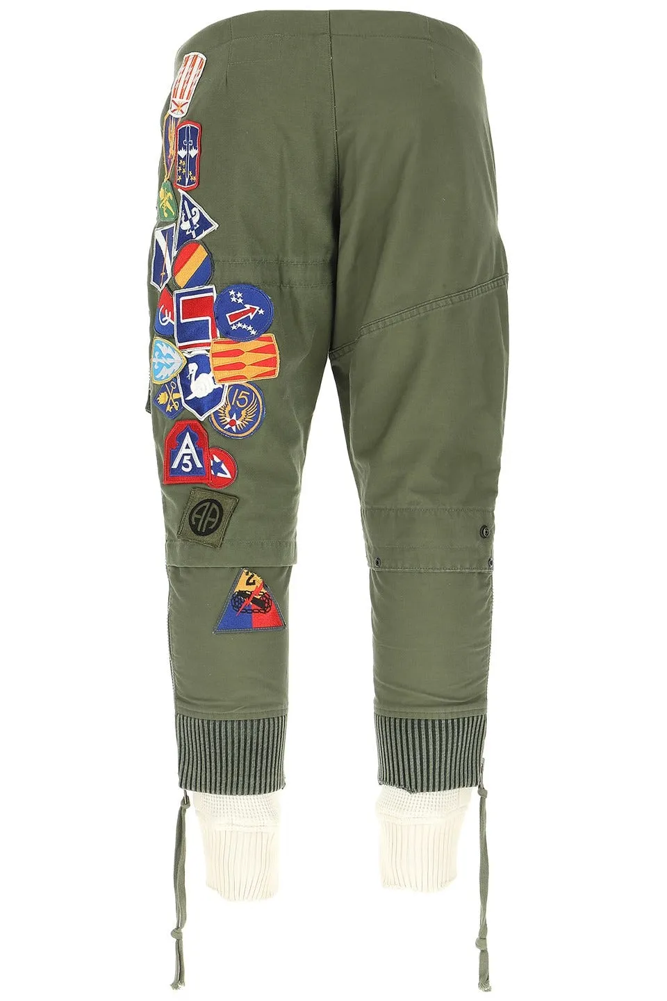 Greg Lauren Patchwork Cargo Trousers