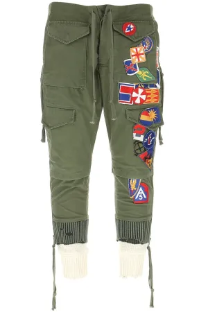 Greg Lauren Patchwork Cargo Trousers