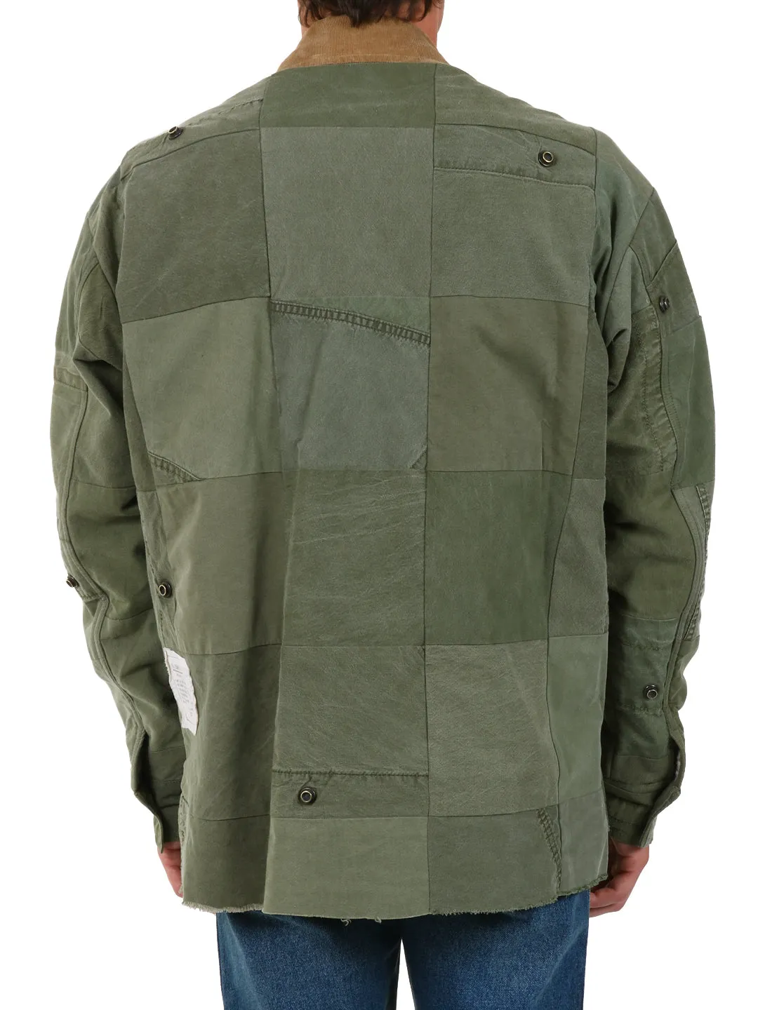 Greg Lauren Patchwork Military Jacket