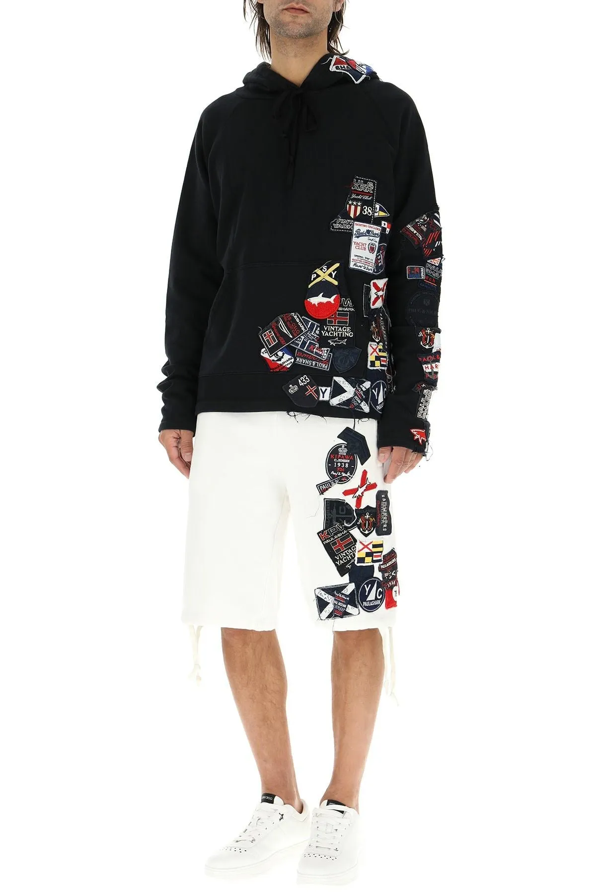 Greg Lauren X Paul & Shark Bermuda Shorts